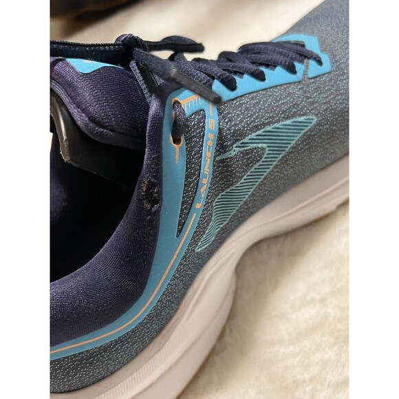 Brooks Launch 5 Womens Gray Blue Purple Running Training Shoes Size 10 - Picture 9 of 11